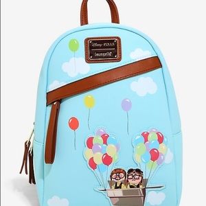 UP Loungefly Backpack NWT Pixar Disney Blue